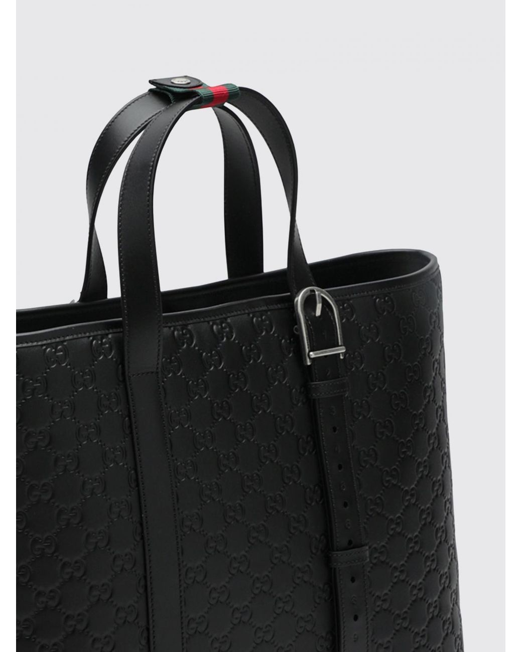 Gucci Black Gg Tote Handbag