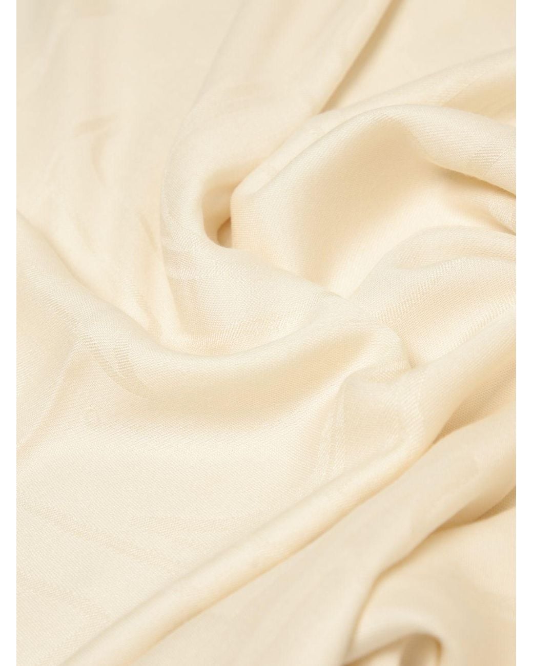 Elisabetta Franchi Natural Solid Scarf