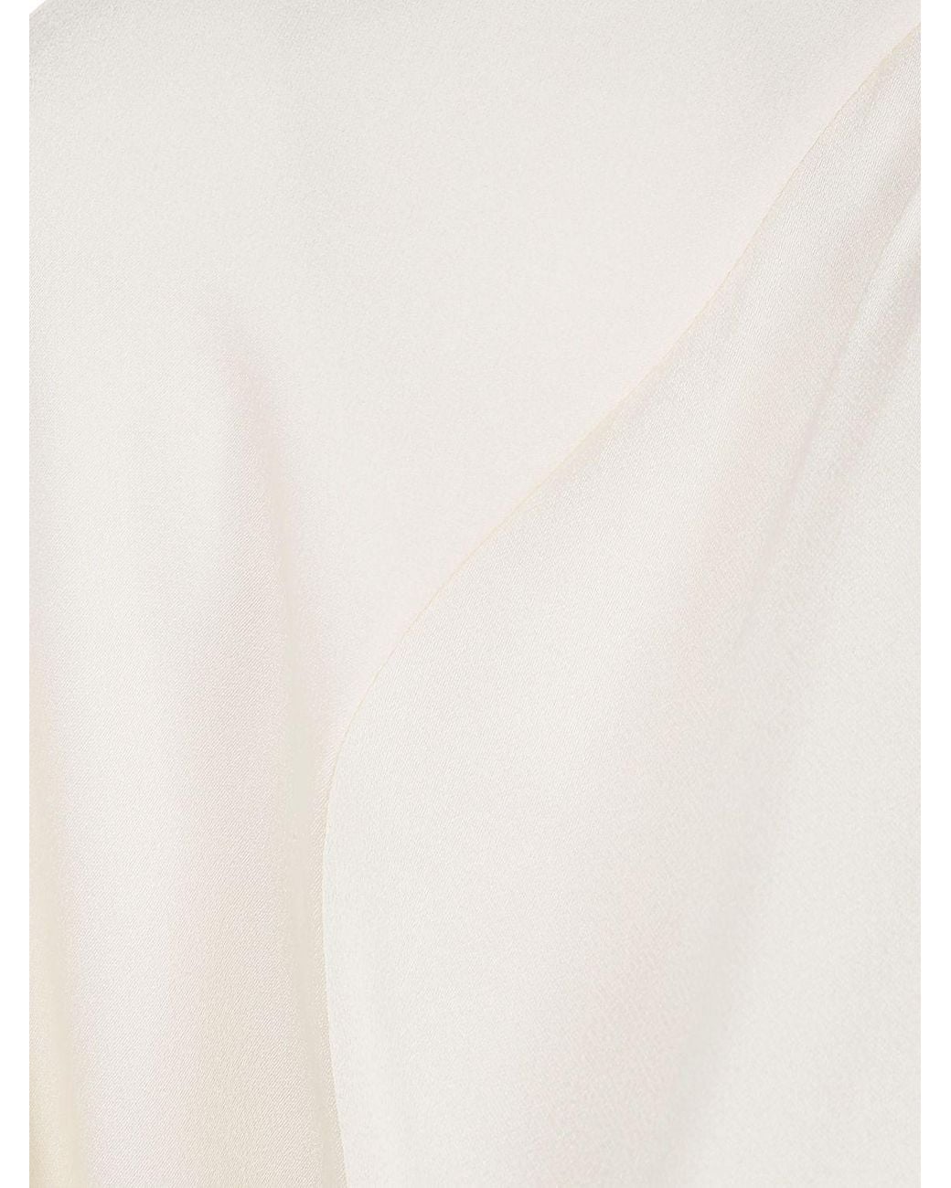 Filippa K White Satin Blouse