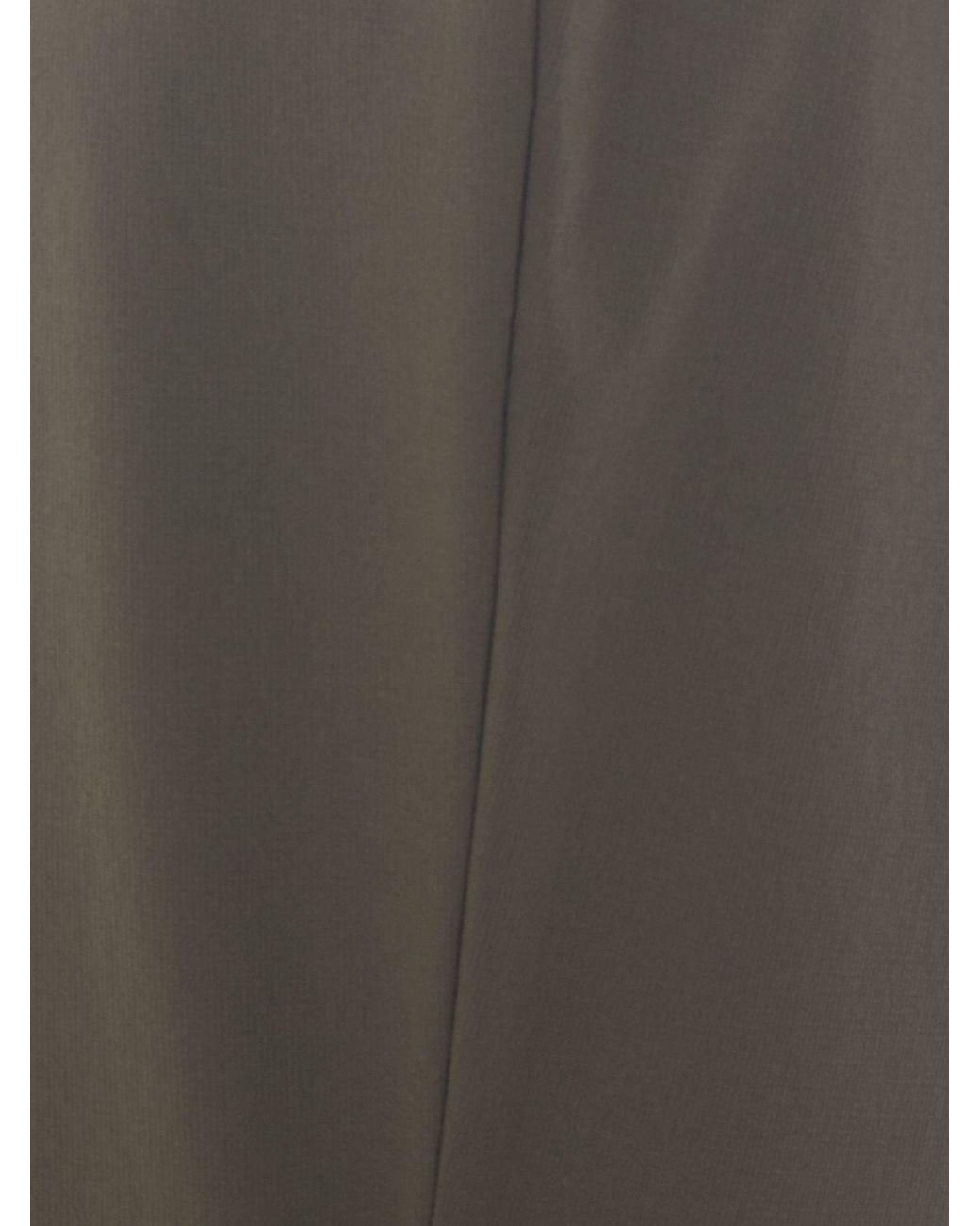 Boss Natural Slim Fit Technical Gabardine Trousers With Drawstring Waist for men