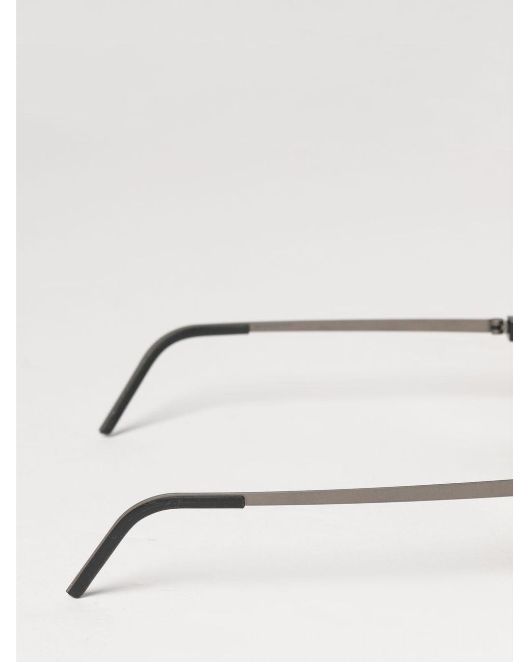 Lindberg Black 85099 Titanium And Acetate Sunglasses for men
