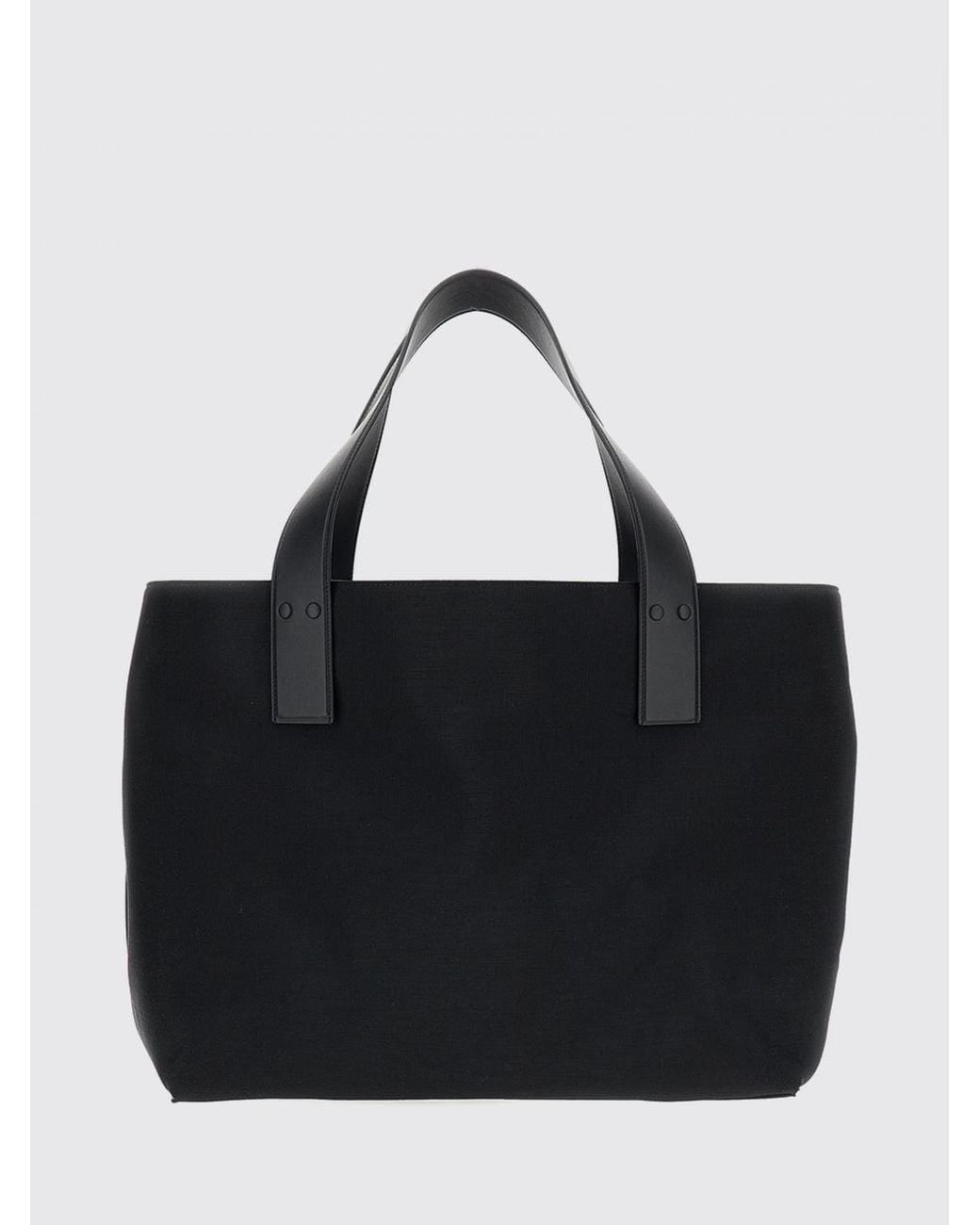 Givenchy Black Cargo Nylon Crossbody Bag With Double Handle And Embroidered Logo for men