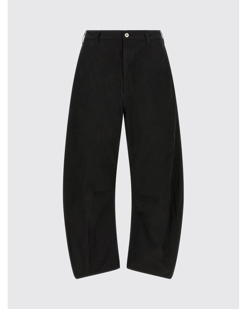 Comme des Garçons Blue Comme Des Gar&Ccedil	Ons Mid-Rise Wide-Leg Baggy Twill Trousers for men
