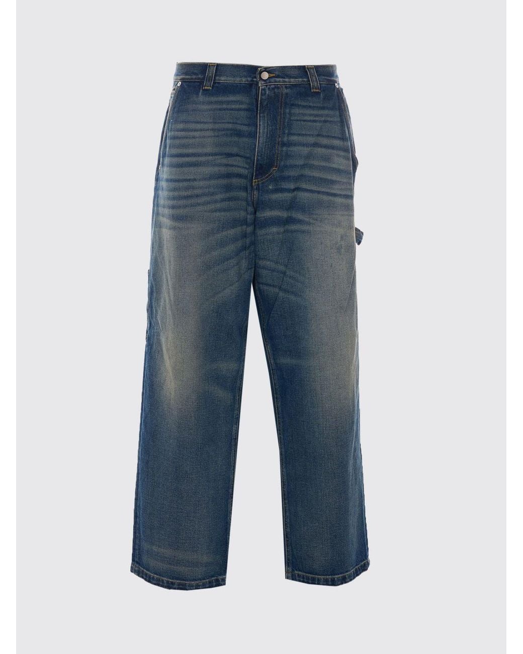 Haikure Blue Sibilla Wide-Leg Jeans for men