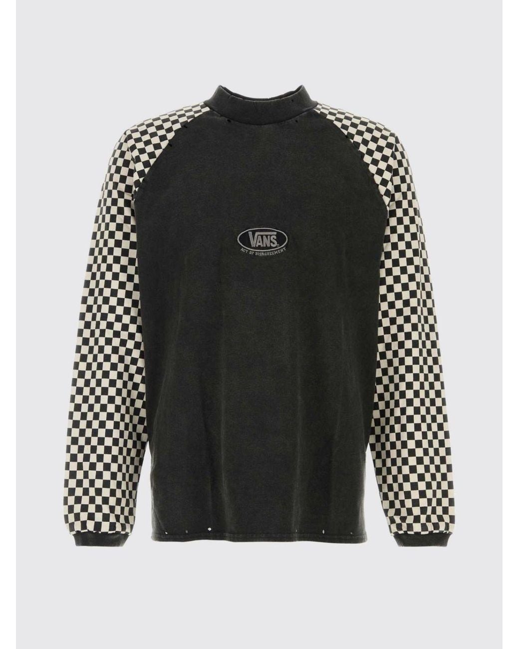 Vans Black Long-Sleeved T-Shirt for men