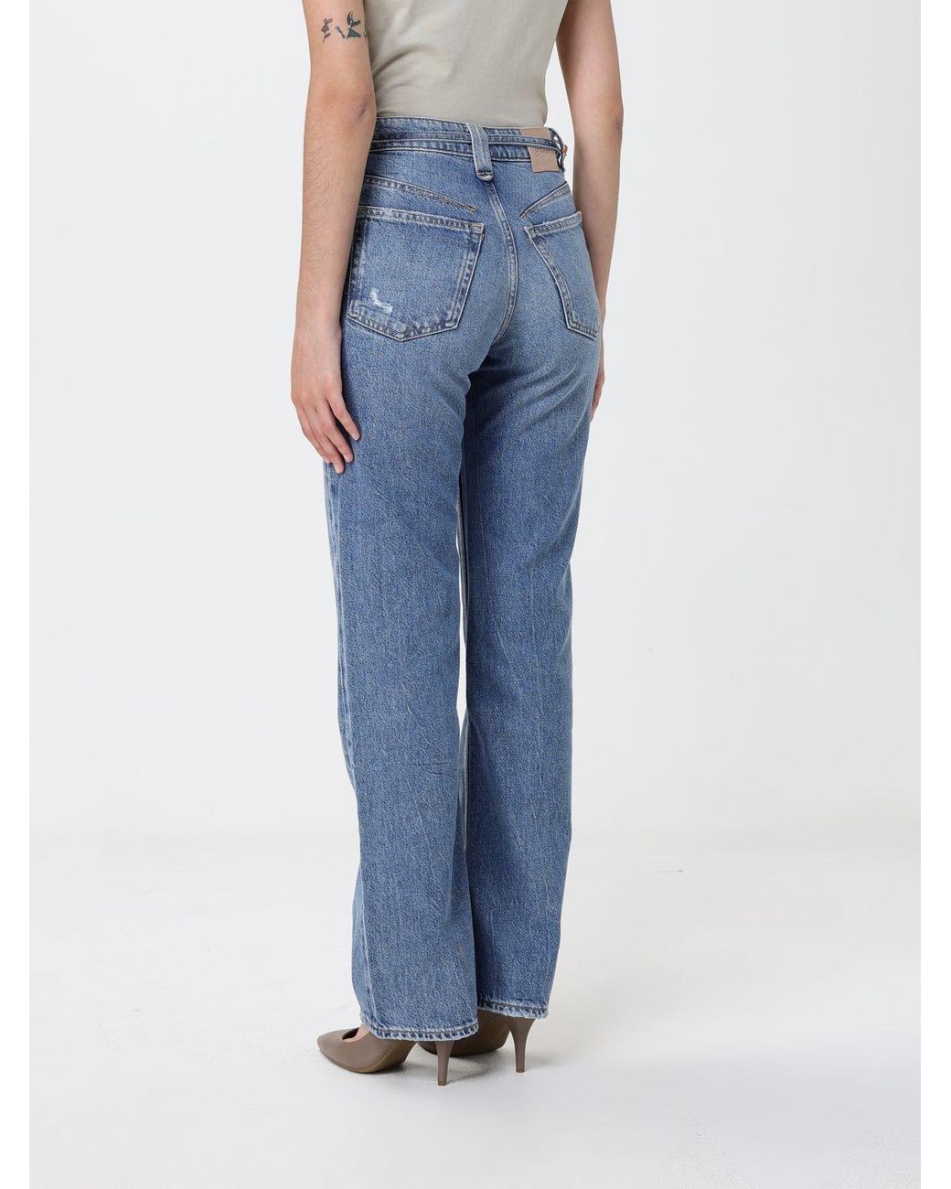 Boss Blue Straight Denim Jeans