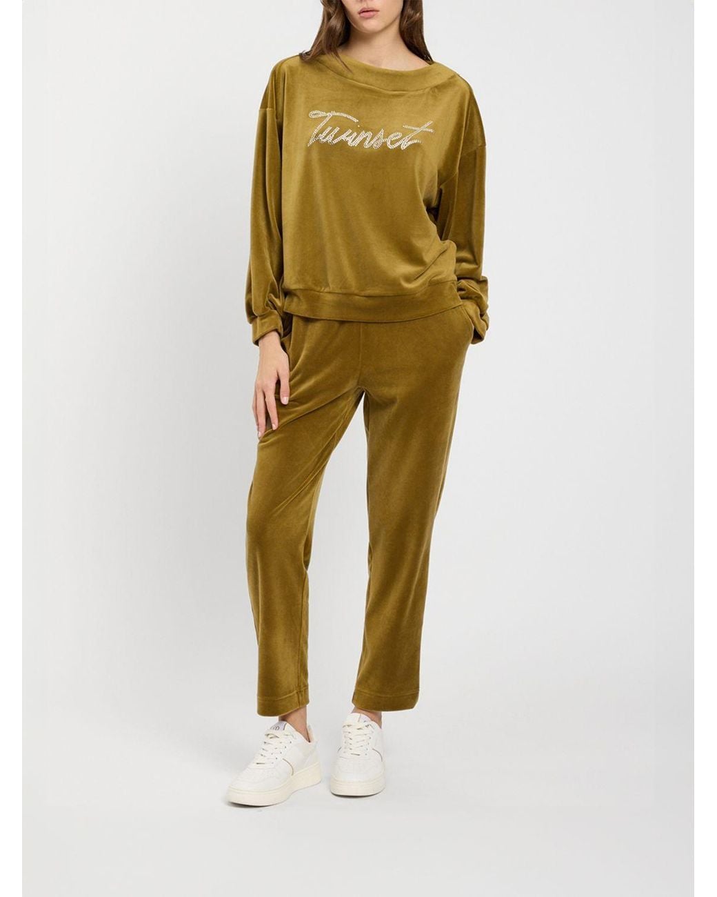 Twinset Yellow Jumpsuit