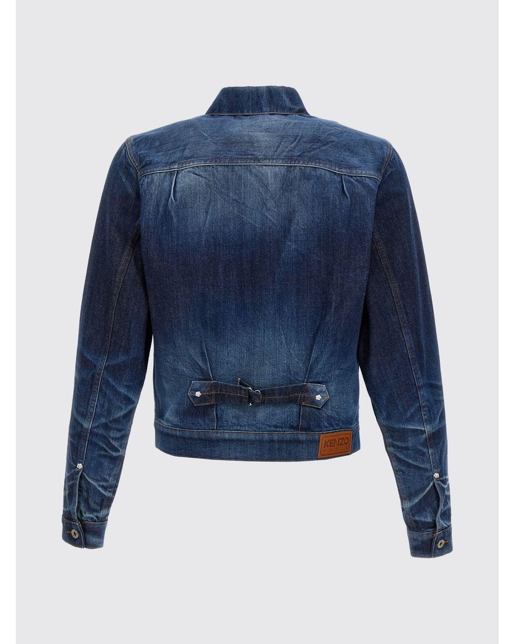 KENZO Blue Jacket for men
