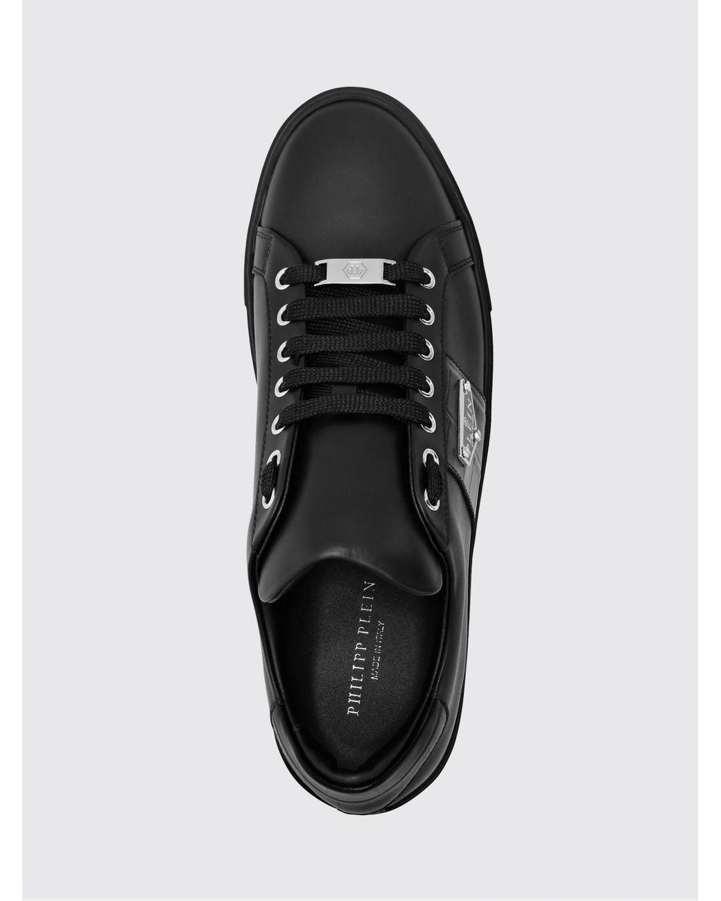 Philipp Plein Black Low-Top Sneakers for men