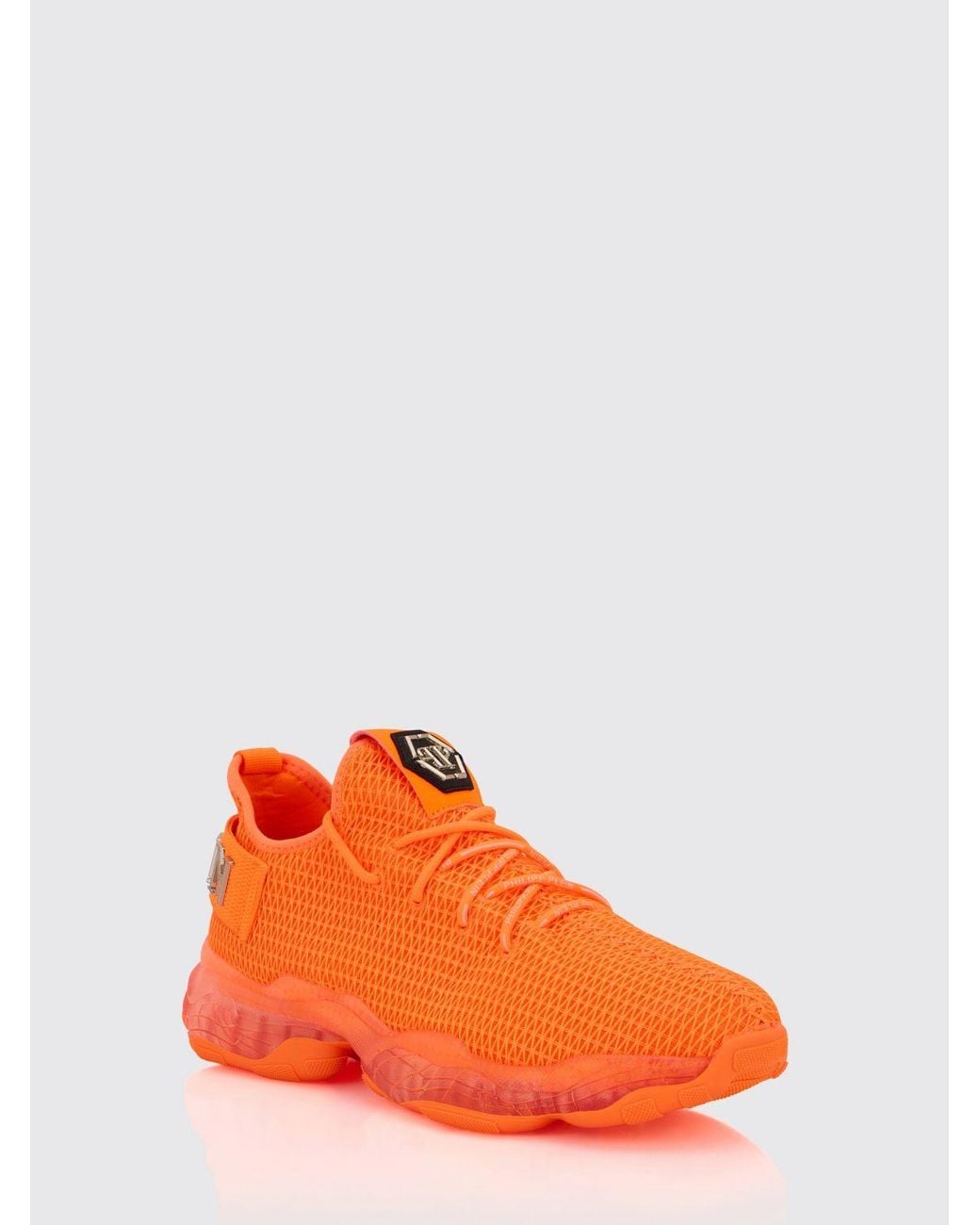 Sneakers Basse Stringate di Philipp Plein in Orange da Uomo