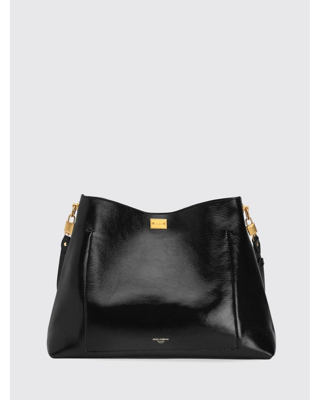 Dolce & Gabbana Black Schultertasche Damen