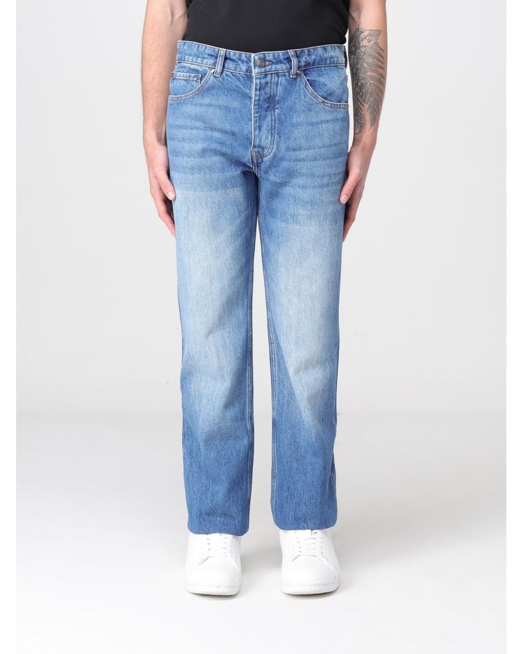 Just Cavalli Blue Trousers for men
