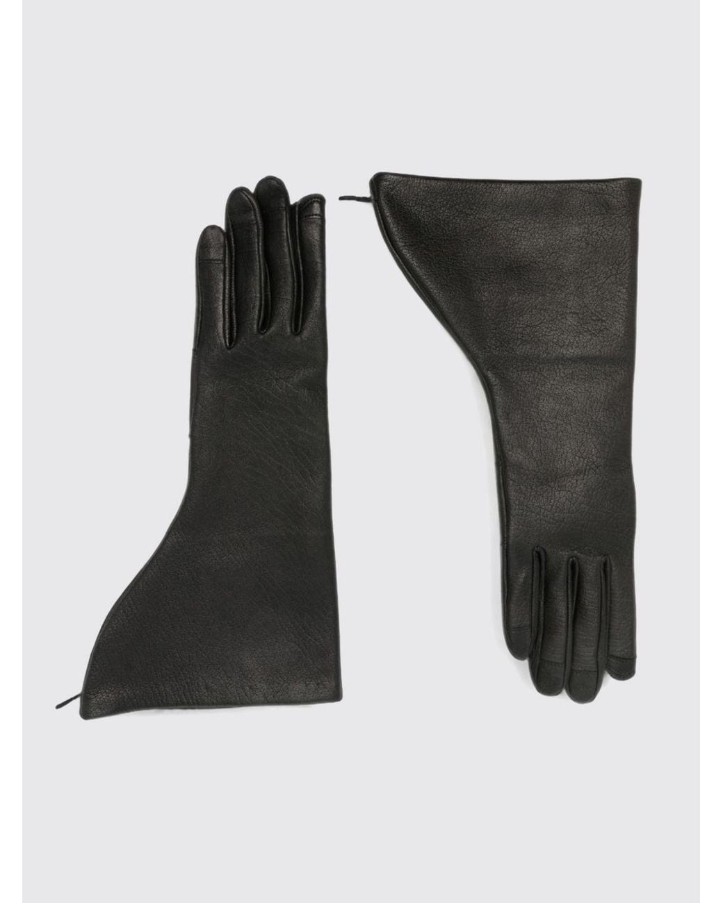 Rick Owens Black Gloves