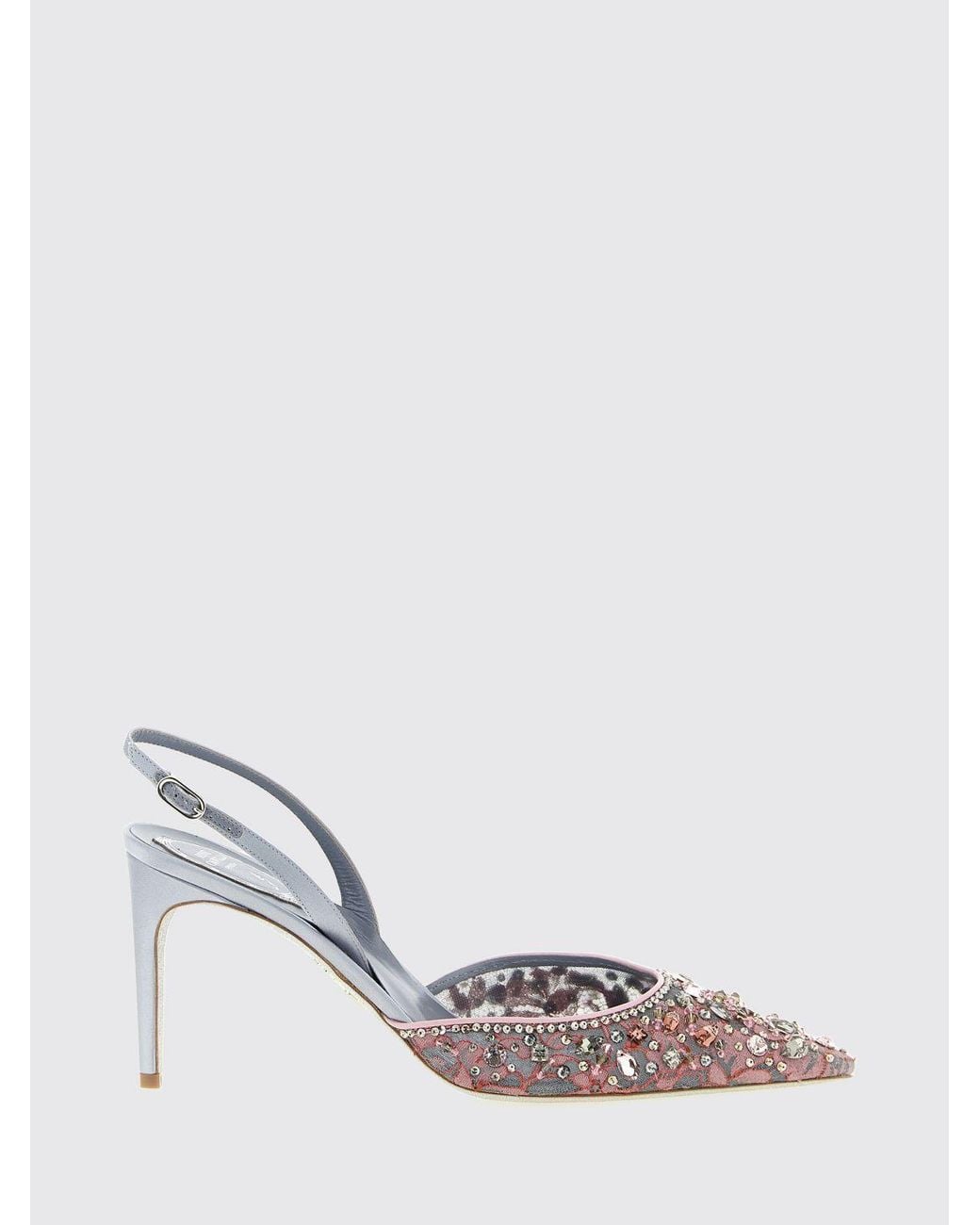 Rene Caovilla White Pump