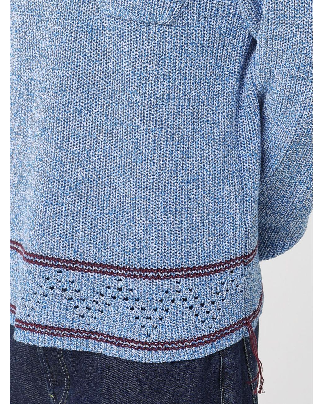Pullover Girocollo di Marni in Blue da Uomo