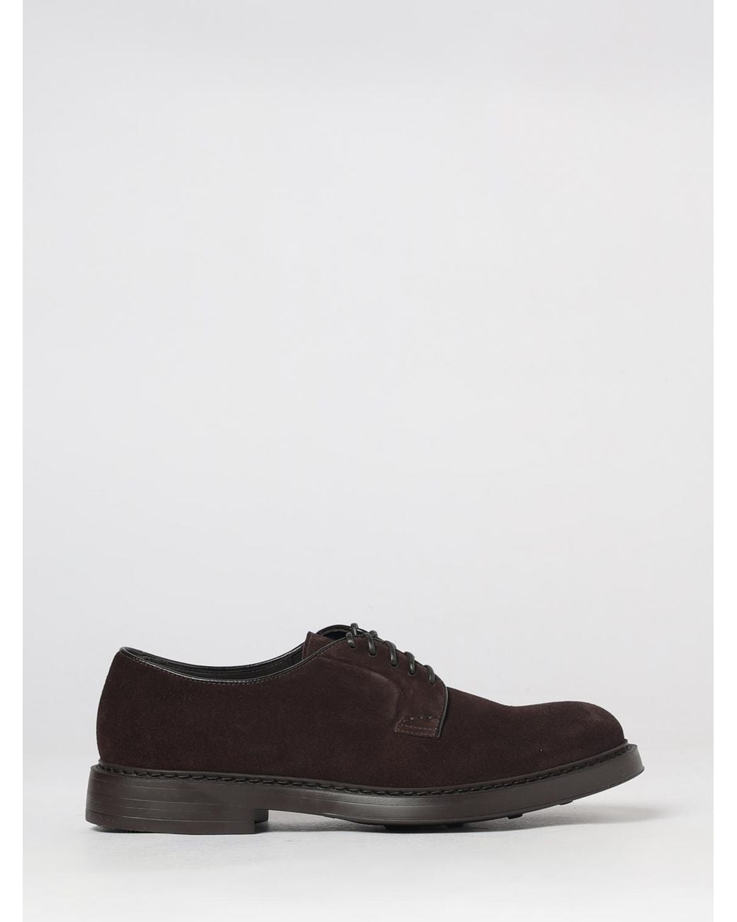 Doucal's White Brogue Shoes for men