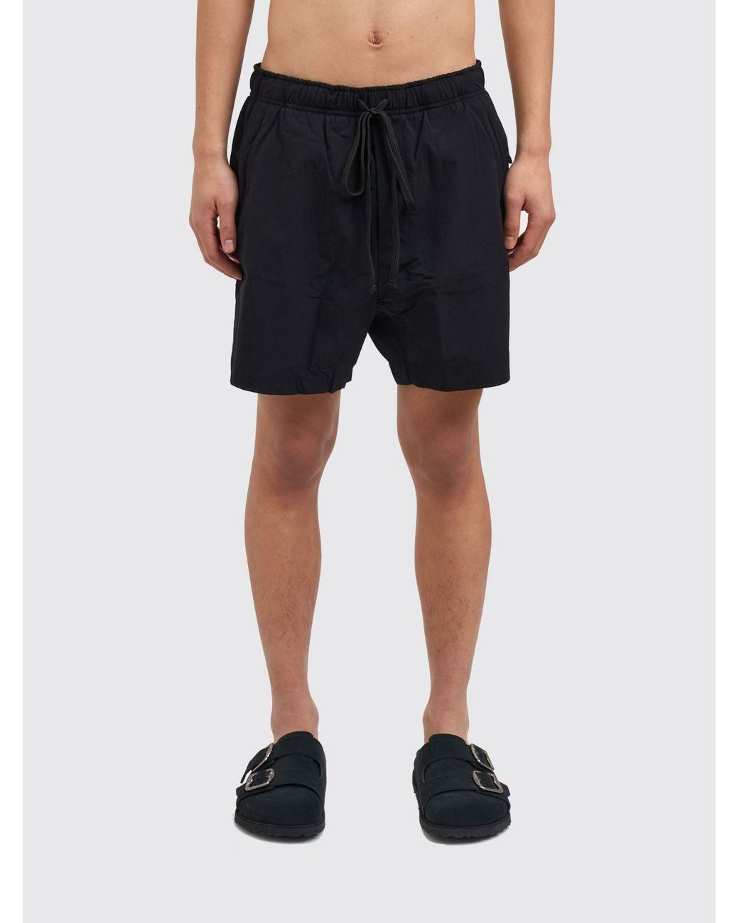 Thom Krom Blue Cotton Swimsuit for men