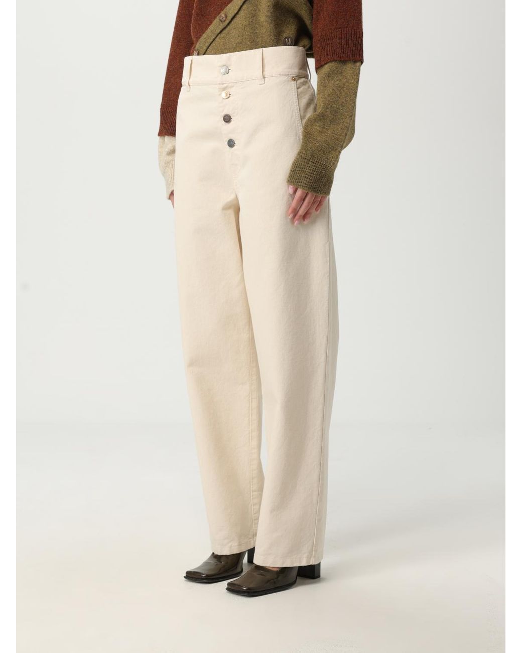 Moschino Couture Natural Trousers