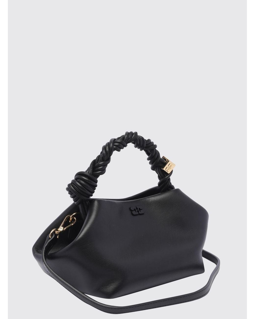 Ganni Black Bou Handbag