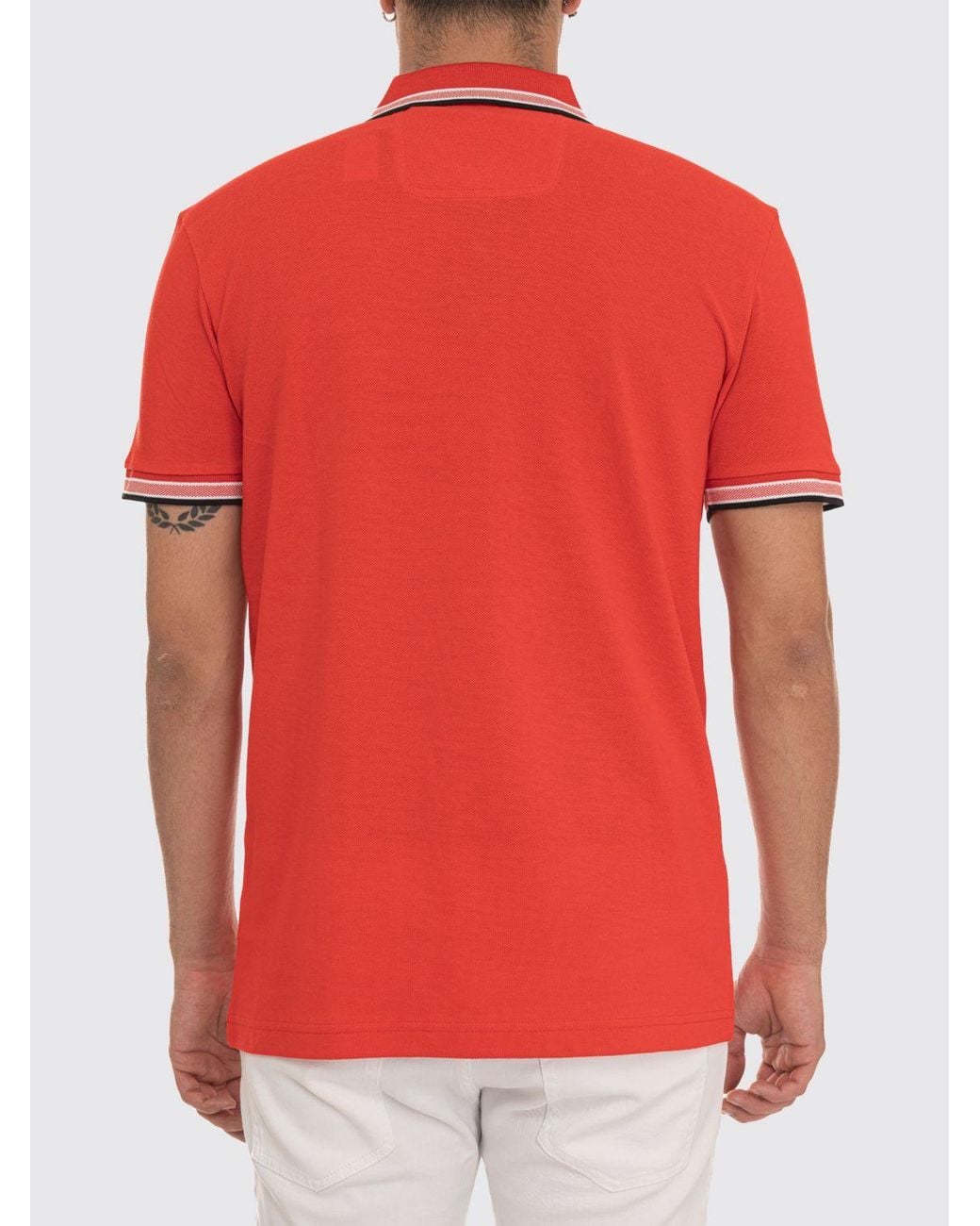 Boss Red Basic Cotton Polo Shirt for men