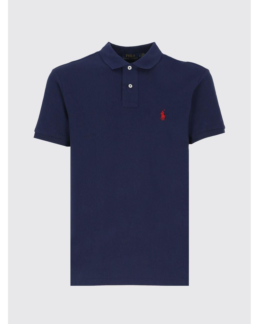 Polo Ralph Lauren Blue Polo Shirt for men