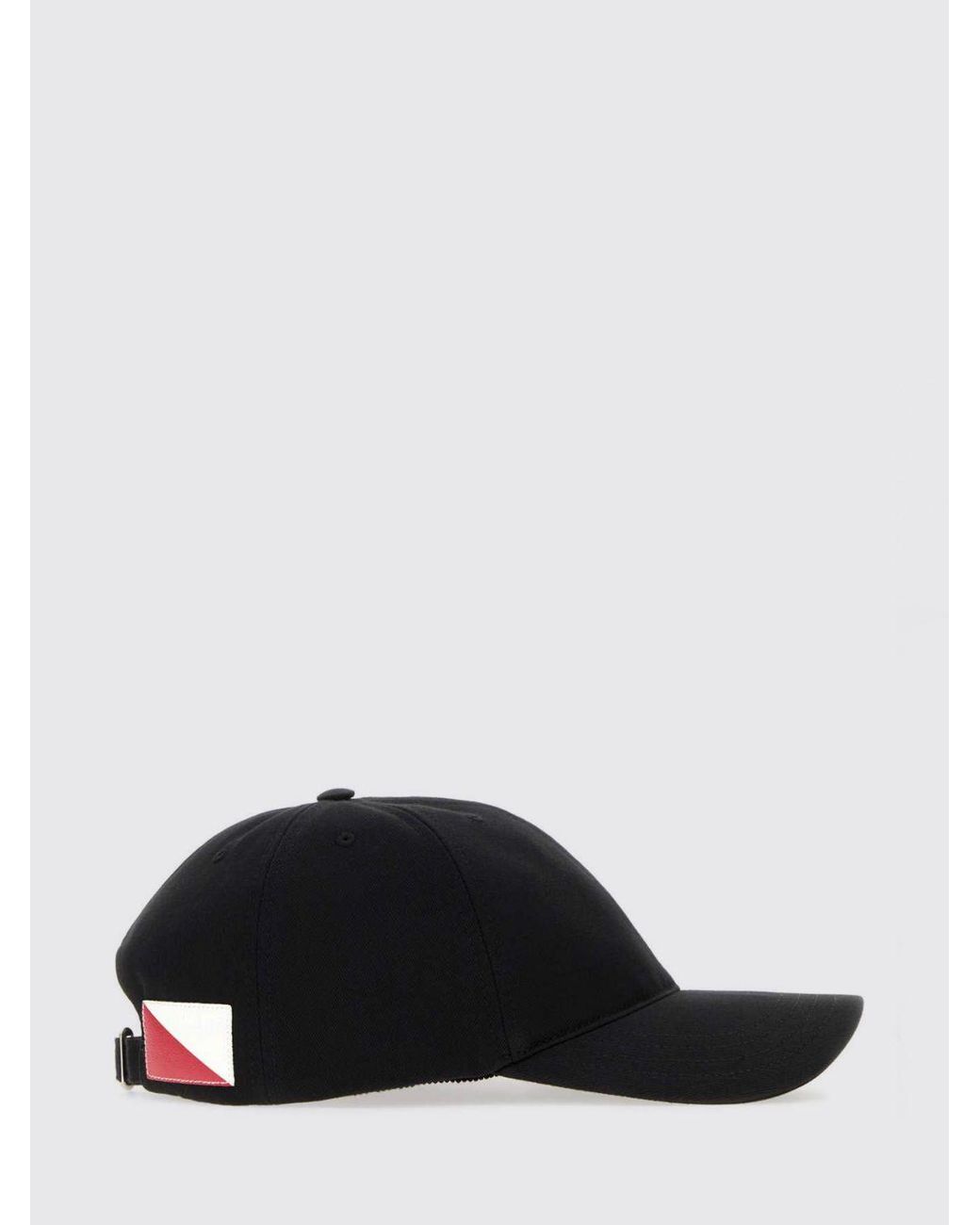 Loewe Black Cotton Baseball Cap With Embroidered Anagram Monogram