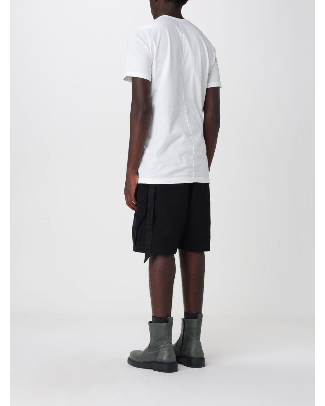 Rick Owens White T-Shirt for men