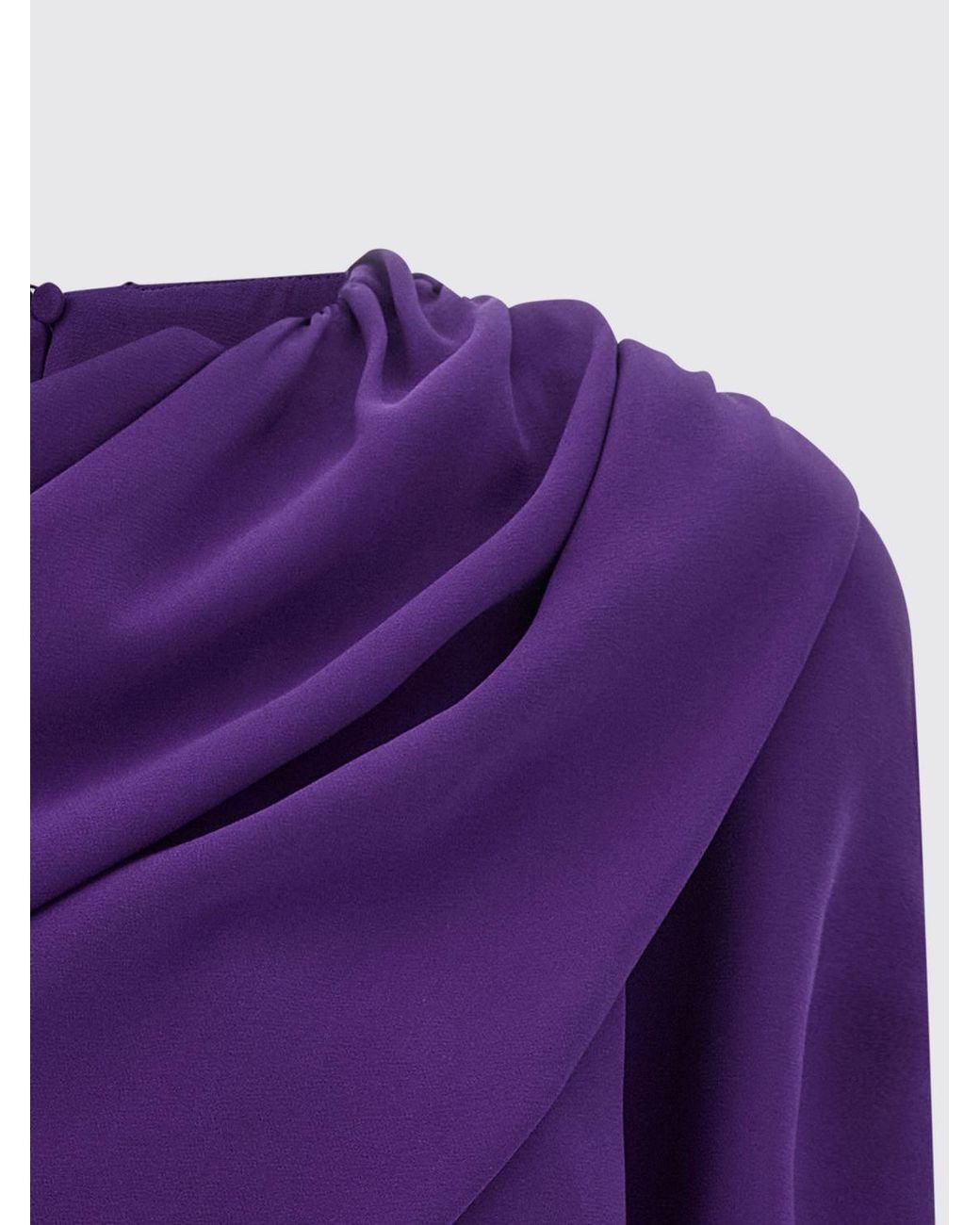 Balenciaga Purple Top