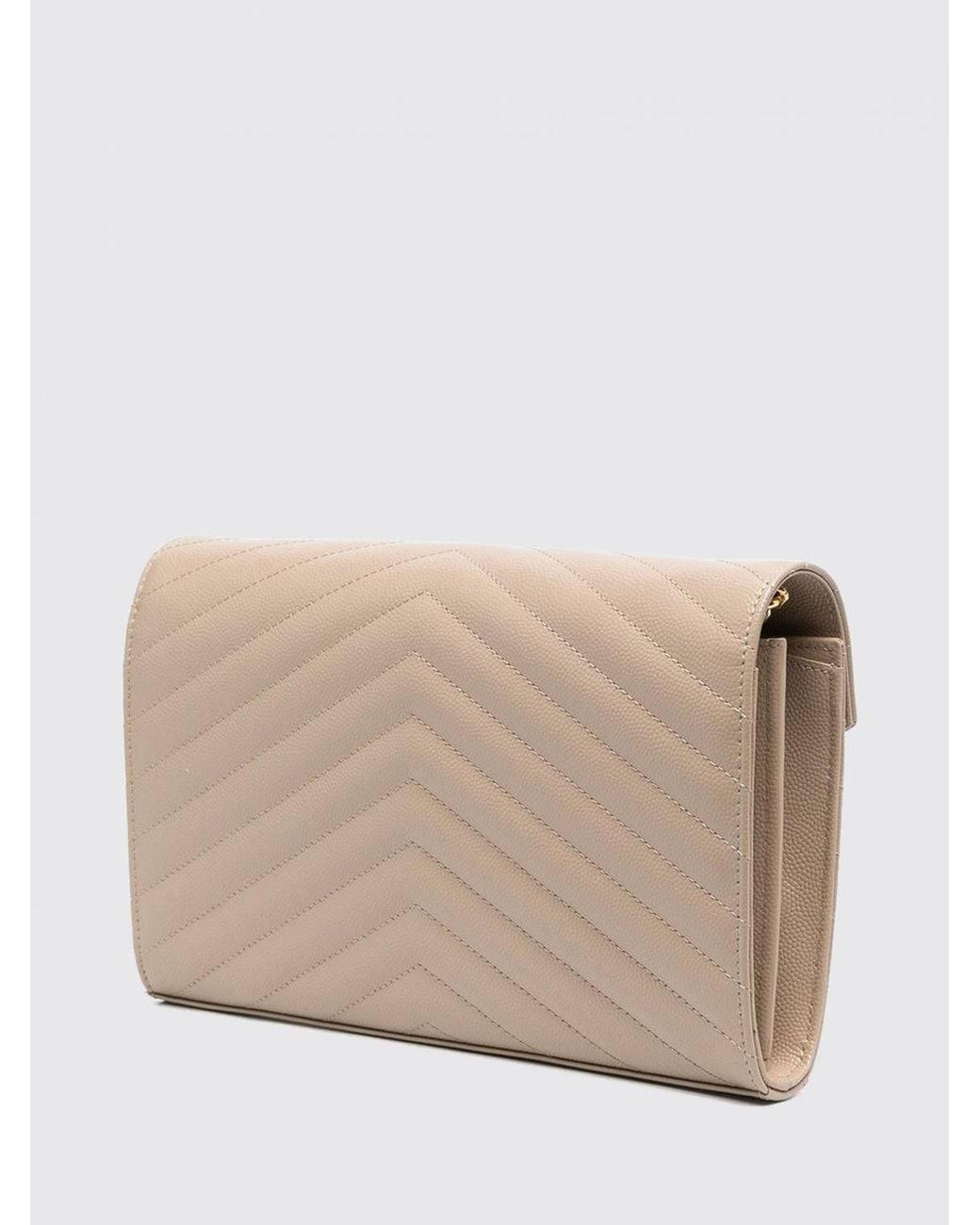 Saint Laurent Natural Cassandre Bag