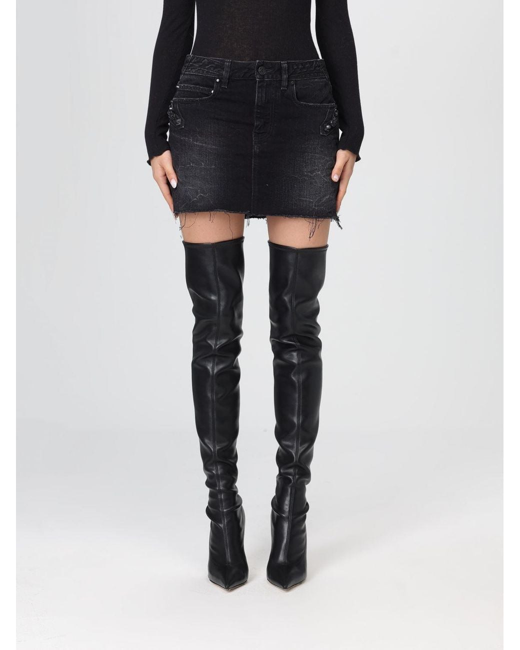 Balenciaga Black Skirt