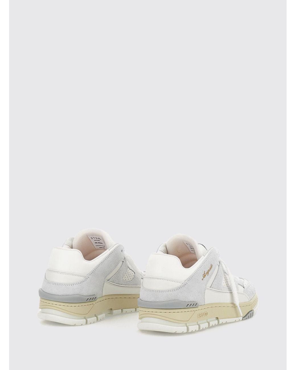 Axel Arigato White Area Lo Fluffy Low-Top Sneakers for men