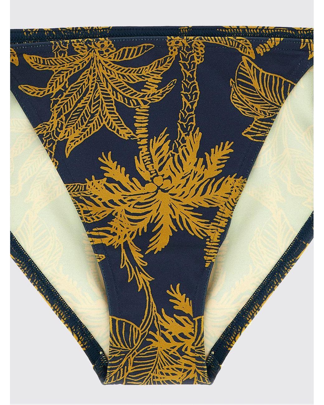 Eres Natural Tropical Print Bikini Bottom