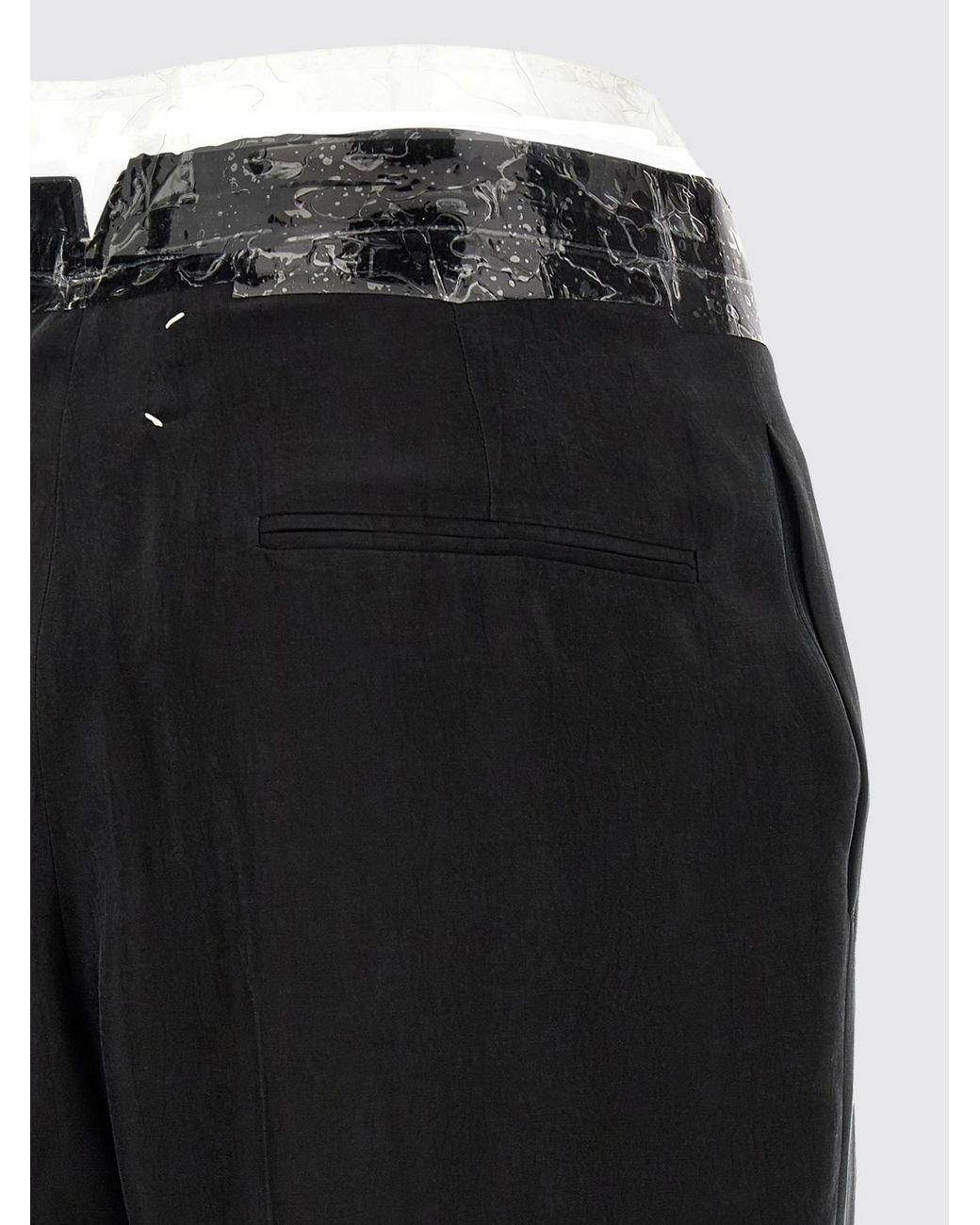 Maison Margiela Black Trousers