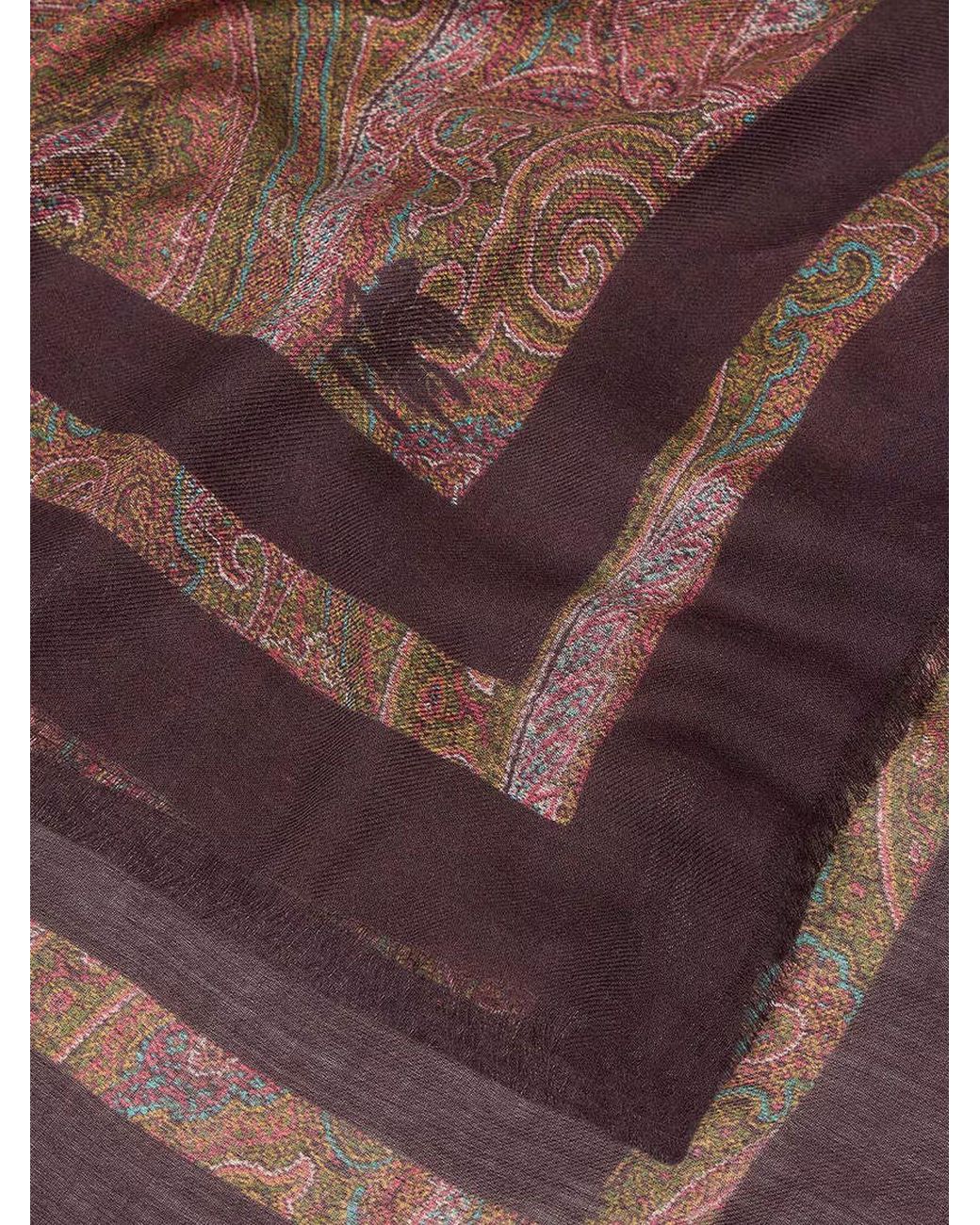 Etro Brown Scarf