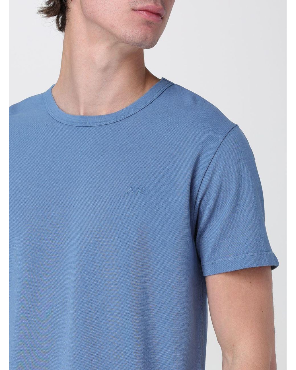 Sun 68 Blue T-Shirt for men