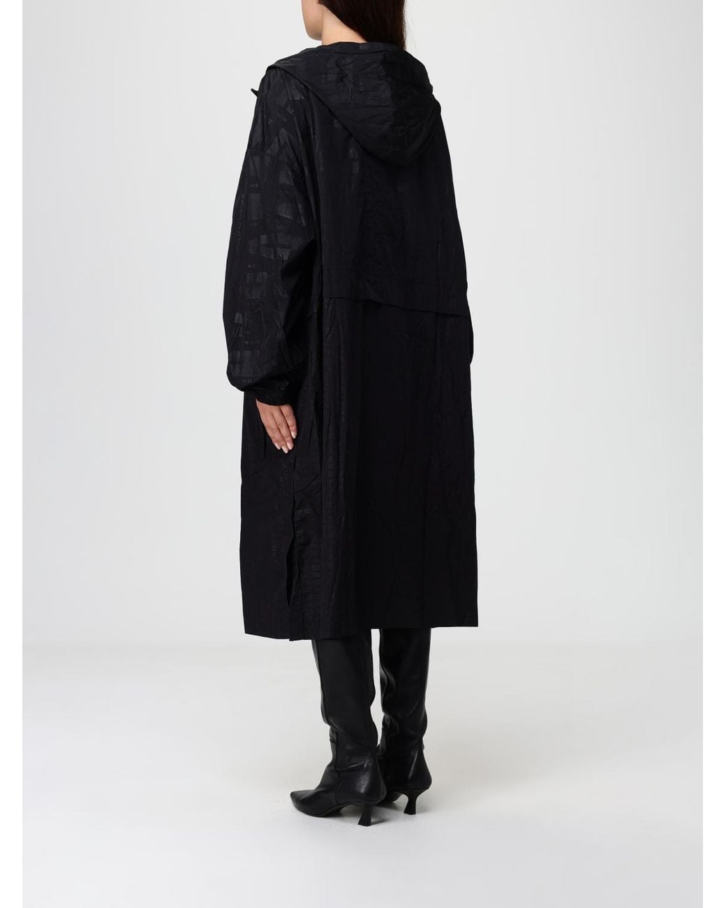 DKNY Blue Trench Coat