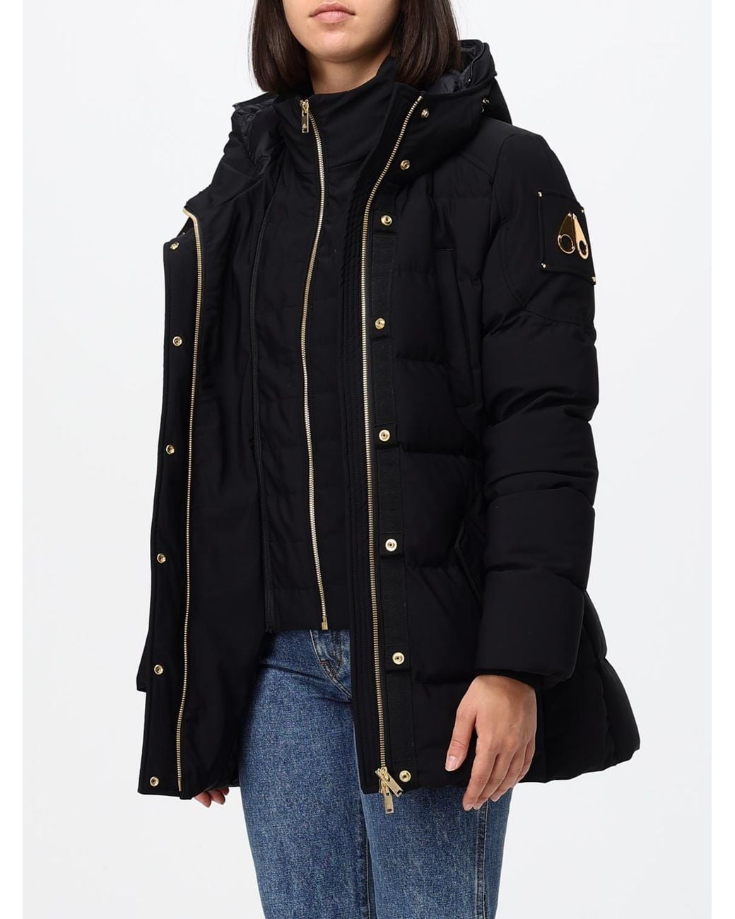 Moose Knuckles Black Coat
