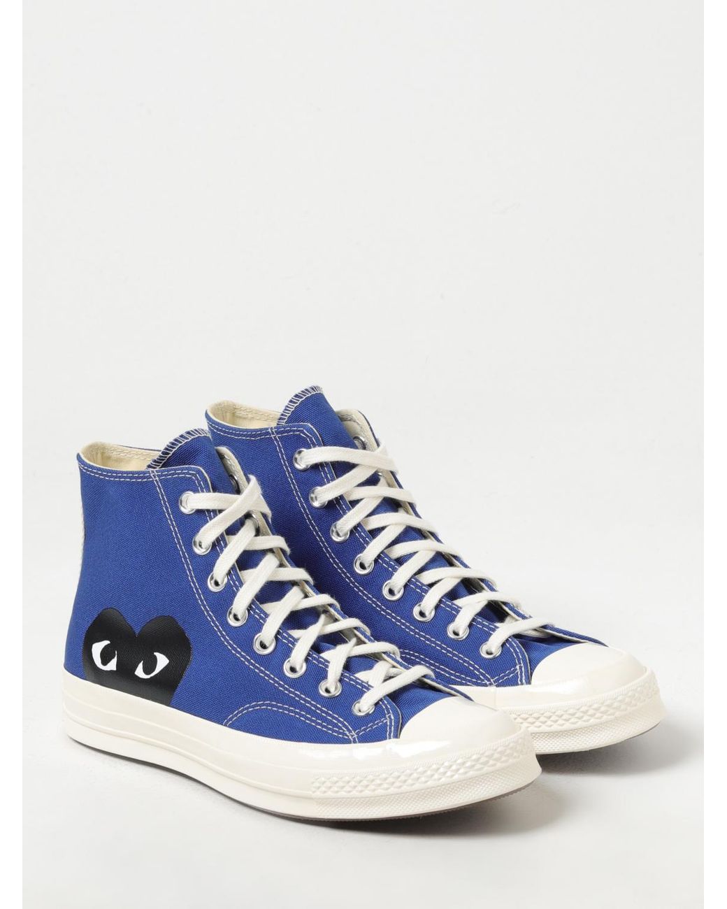 COMME DES GARÇONS PLAY Blue Sneakers Play X Converse for men