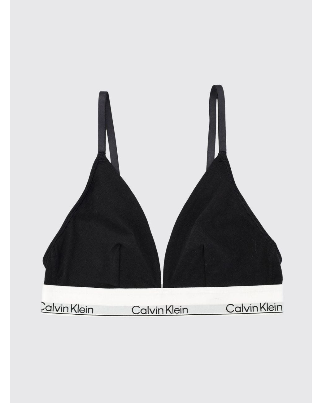 Calvin Klein Black Triangle Bra