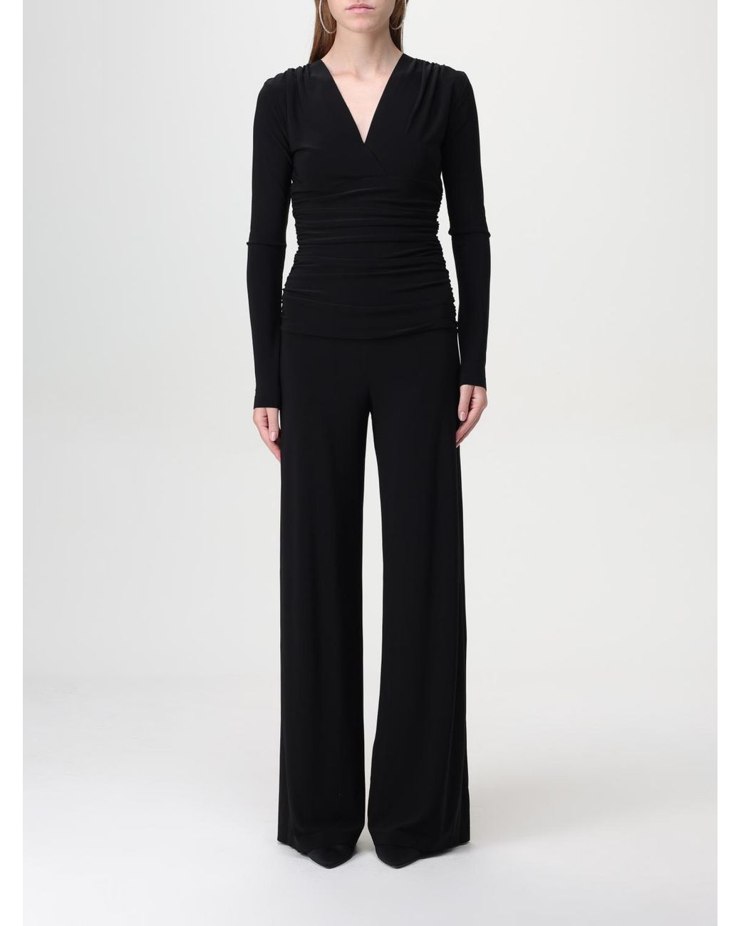 Norma Kamali Black Jumpsuits
