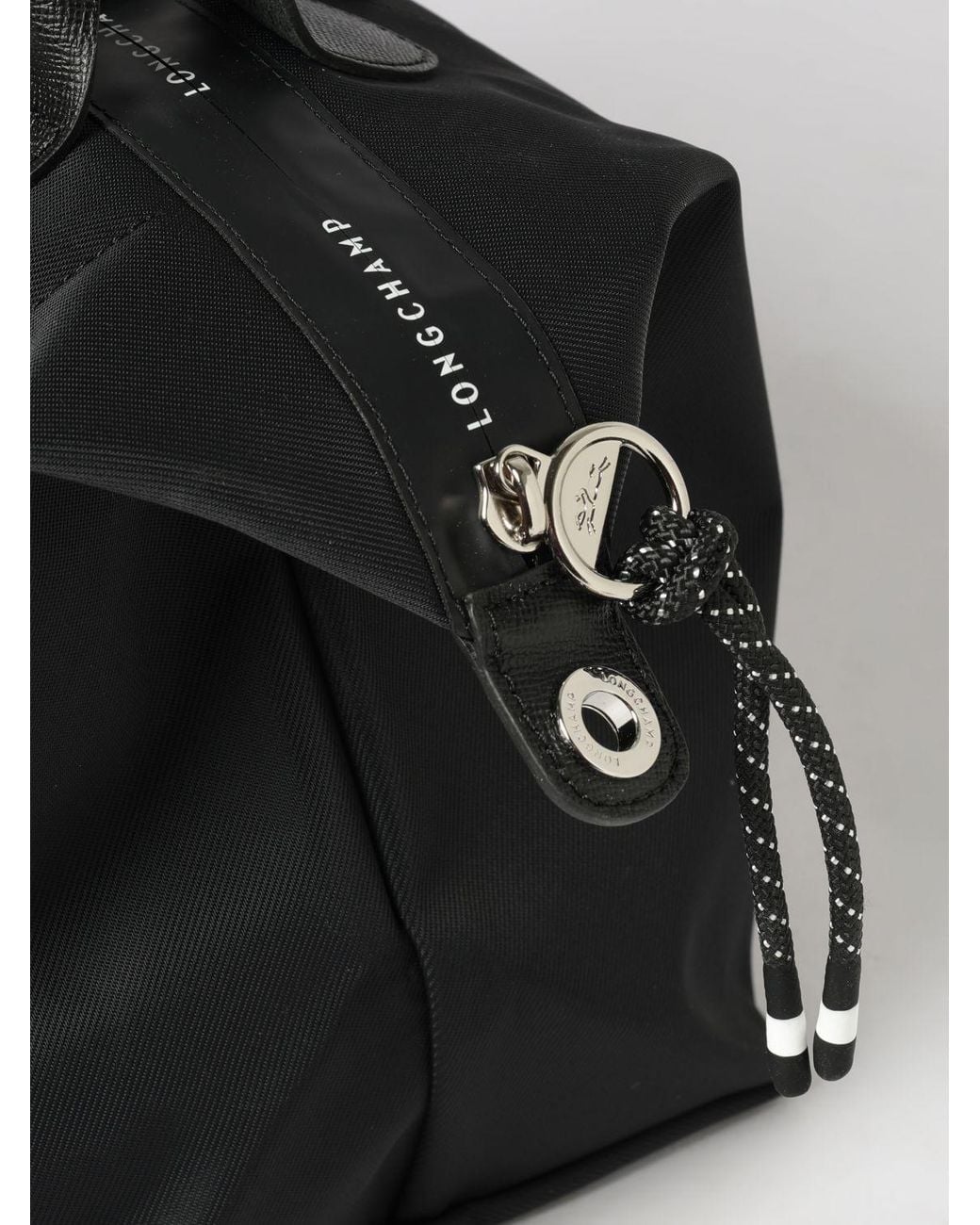 Longchamp Black Le Pliage Original Packable Recycled Nylon Tote Bag