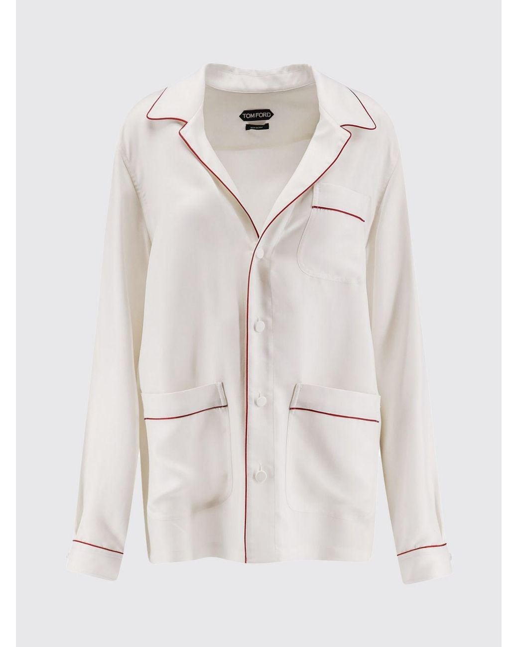Tom Ford White Silk Shirt
