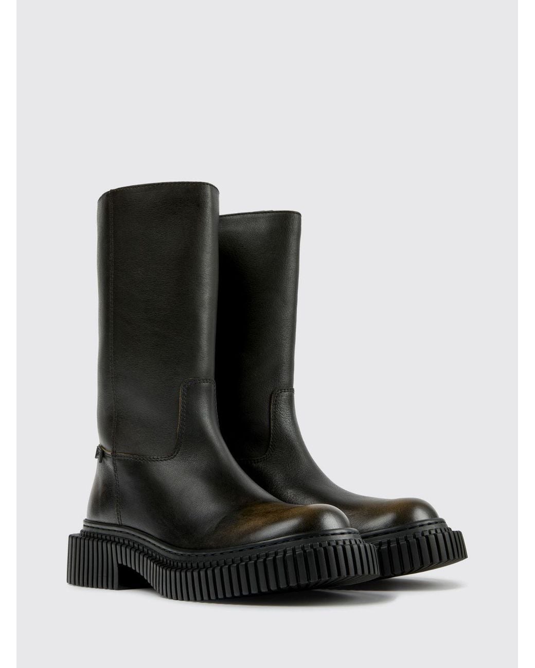 Camper Black Boots