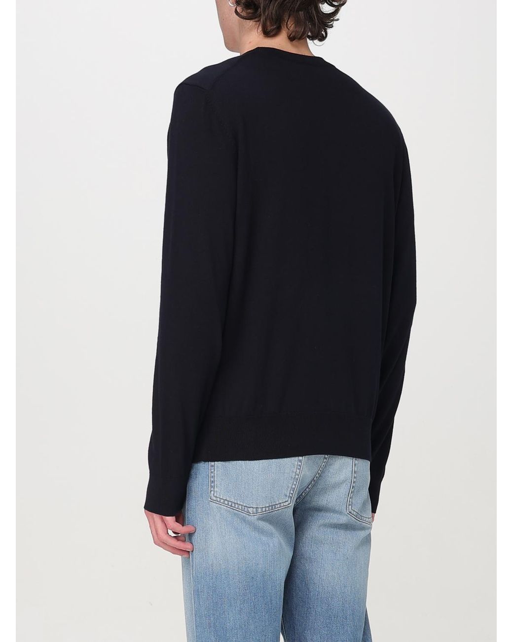 Maglia A Girocollo Basic di HUGO in Blue da Uomo