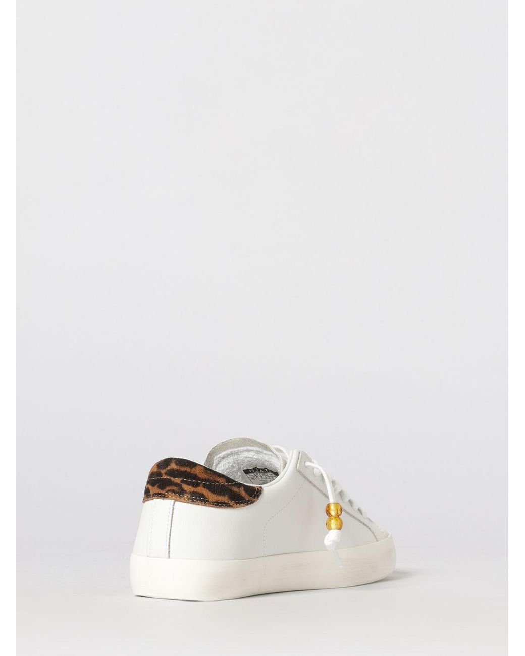 Date White Leather Hill Sneakers