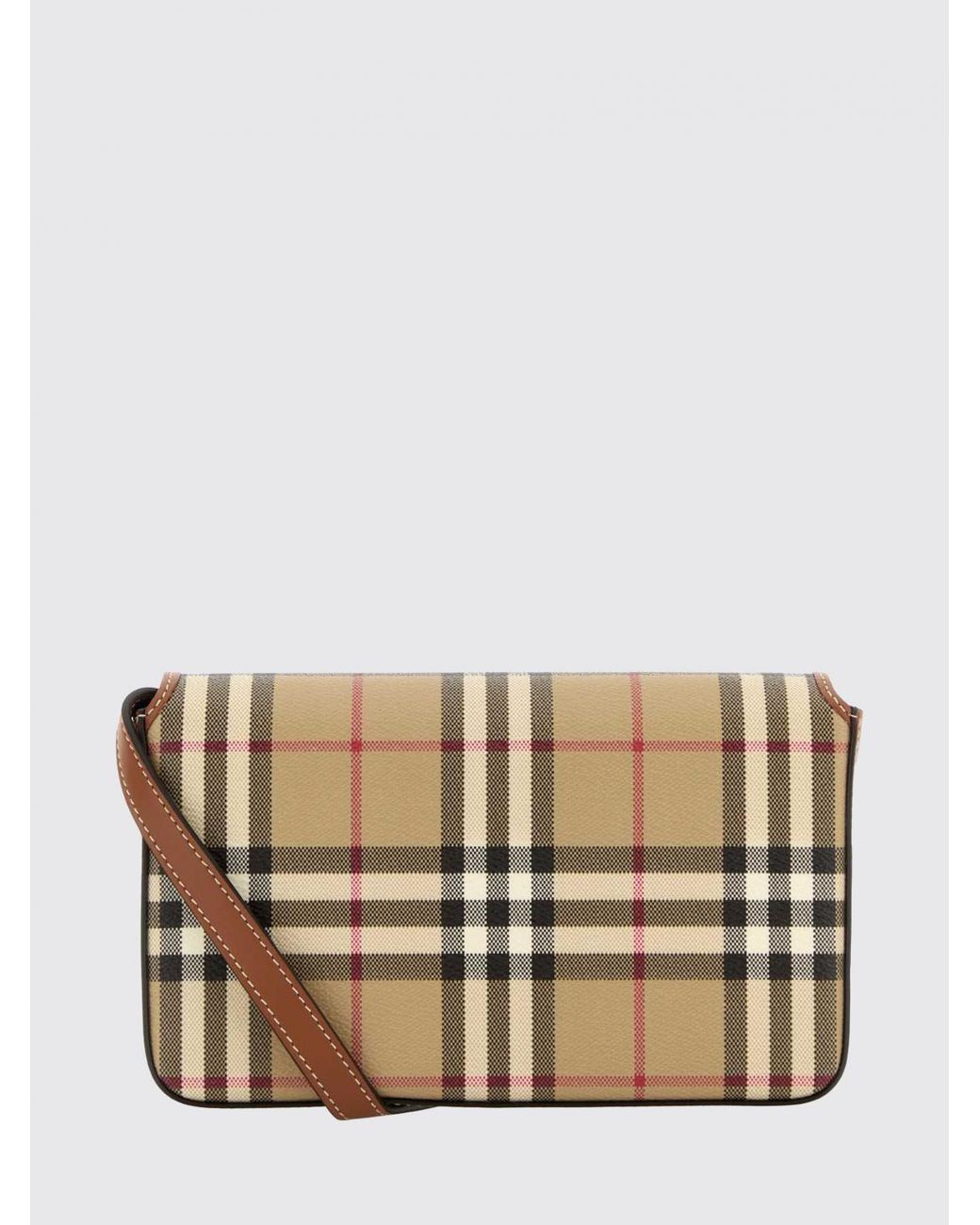 Burberry Natural Hampshire Crossbody Bag