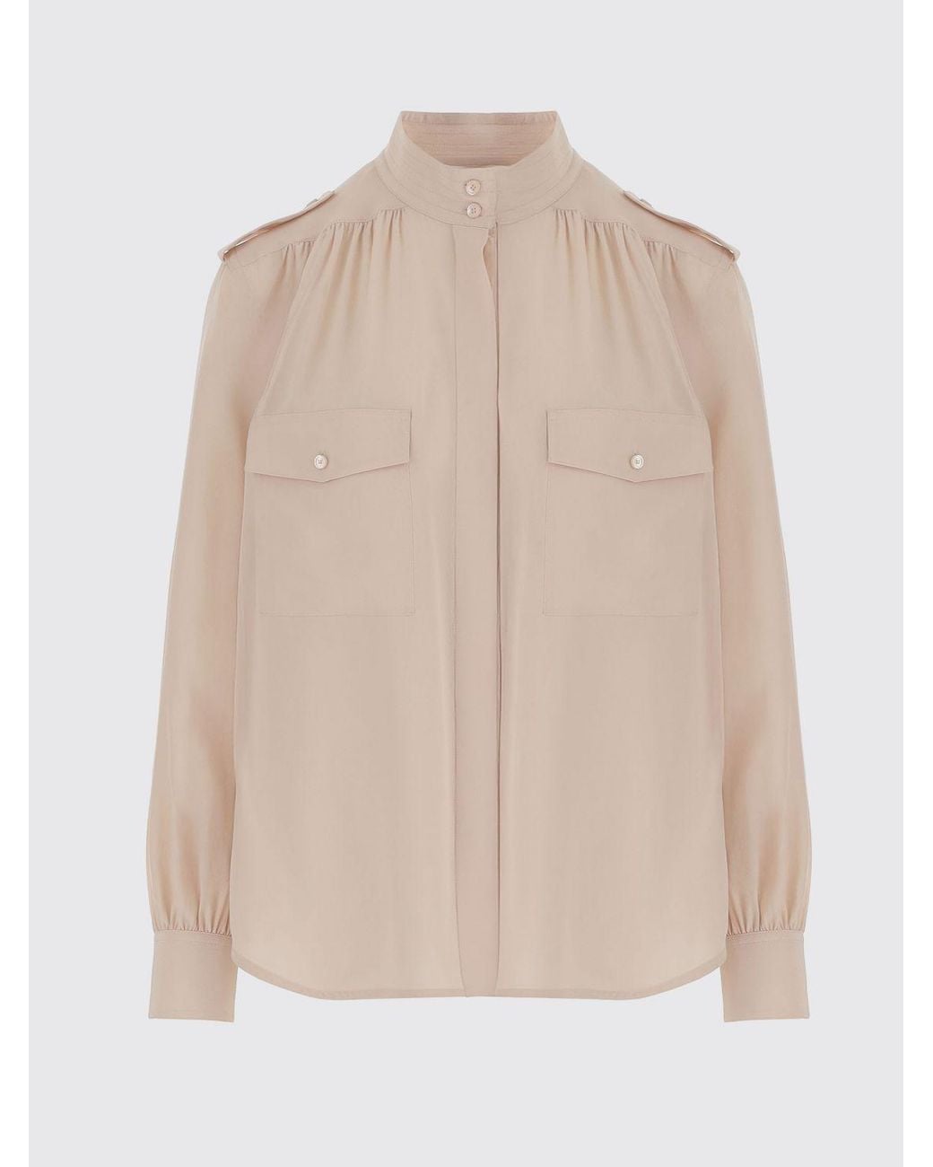 Chloé Natural ChloÉ Silk Shirt