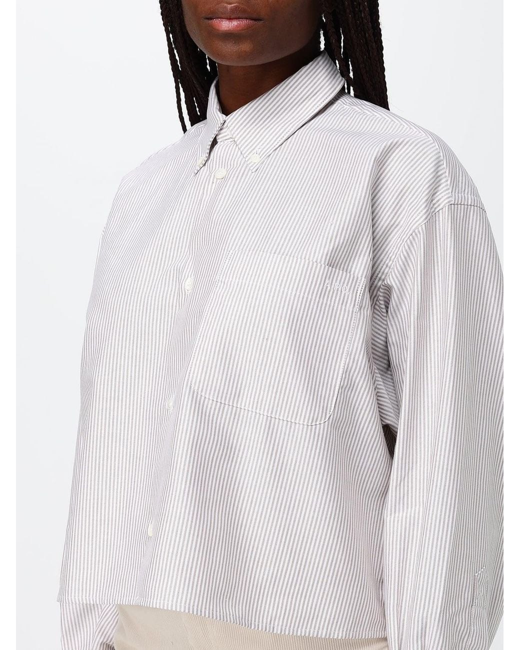 Camisa Mujer A.P.C. de color White