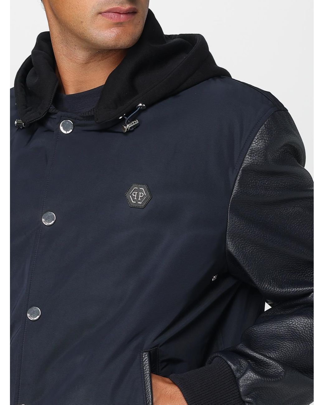 Philipp Plein Blue Jacket for men