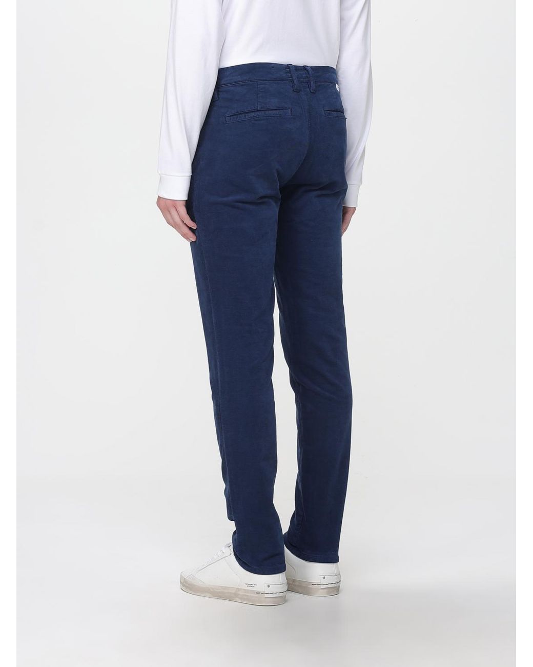 Jeckerson Blue Trousers for men